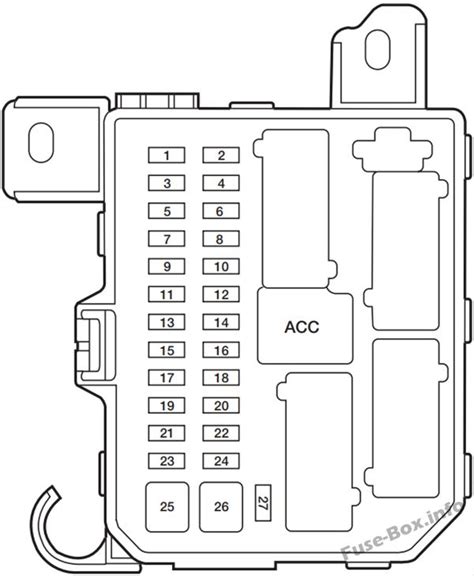 2001 ford escape junction box|Fuse box location and diagrams: Ford Escape (2001.